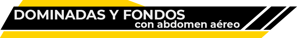 Dominadas y Fondos con abdomen aéreo